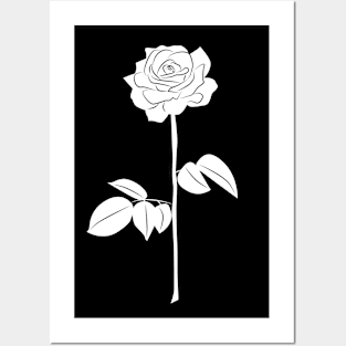 White Rose Posters and Art